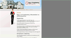 Desktop Screenshot of byggprojektledning.se